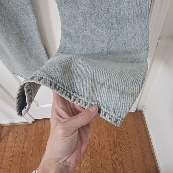 Rag & Bone The Shea High Rise Relaxed Pearl Embellished Jeans New Size 27 - Picture 15 of 15